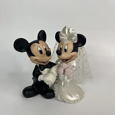 Disney Mickey And Minnie Mouse Figurine - Wedding Cake Topper • $16.14