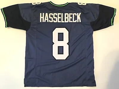 UNSIGNED CUSTOM Sewn Stitched Matt Hasselbeck Jersey - M L XL 2XL • $35.99