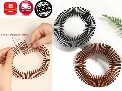 £1.99 • Buy FLEXI COMBS HAIR BAND ZIG ZAG  Headband Head Grip Stretchy Women Ladies UK New
