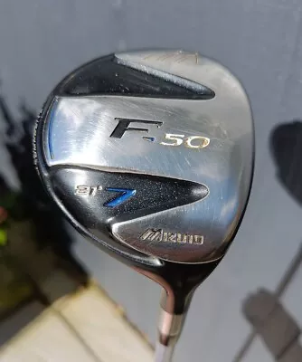 Mizuno F-50 21° 7 Wood  With Exsar FS2 Regular Graphite Shaft • £24.99