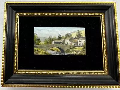 John Dean Miniature Oil Painting Hebden #1001 • £49.99
