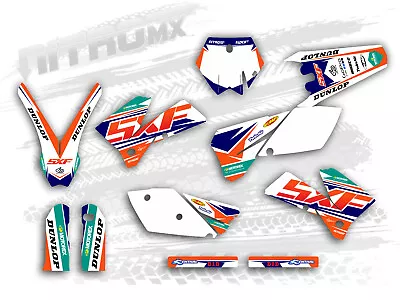 NitroMX Graphic Kit For KTM SX SXF 125 250 450 525 2005 2006 Decals Motocross MX • $159.90