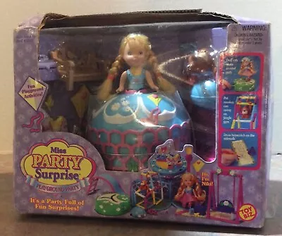 Vintage Miss Party Surprise Doll Playset PLAYGROUND PARTY - Toy Biz • $57.99