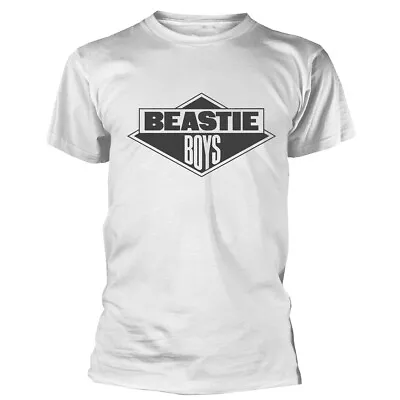 The Beastie Boys 'B&W Logo' (White) T-Shirt - NEW & OFFICIAL! • $38.05