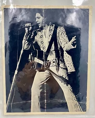 Elvis Presley Promo Photo Obtained At Live Performance- Signed W/clear Sleeve • $6.50