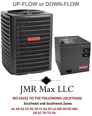 2-1/2 Ton 13.4 SEER2 Split System Air Conditioner Add-On Up-Dn Flow 24.5  Coil • $2143