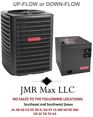 2 Ton 13.4 SEER2 Split System Air Conditioner Add-On Up-Dn Flow 14  Coil • $1956