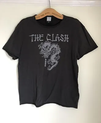 £12 • Buy Amplified - Vintage - Official - The Clash -Dragon - Rock Star T-Shirt - Size S