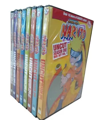 Naruto Uncut Complete Seasons 1-4 (220 Episodes 48-Disc DVD Box Set) Region 1 • $39.90