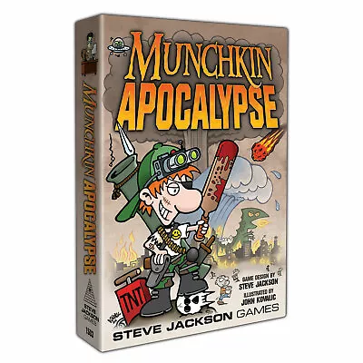 Munchkin Apocalypse Card Game Steve Jackson Games SJG 1503 • $29.99