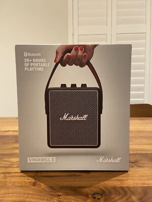 £149.99 • Buy Brand New In Sealed Box Marshall Stockwell Ii 2 Portable Bluetooth Speaker Black