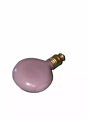 Miniature Art Glass Purple Perfume Bottle Fun • $26