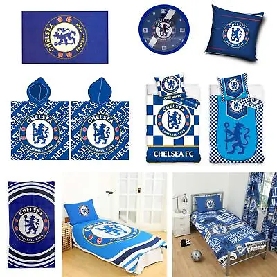 £13.90 • Buy Official Chelsea Football - Duvet Cover Sets, Rug, Lamp, Street Sign Available