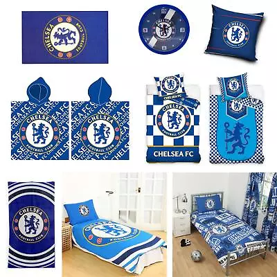 Official Chelsea Football - Duvet Cover Sets Rug Lamp Street Sign Available • £14.49