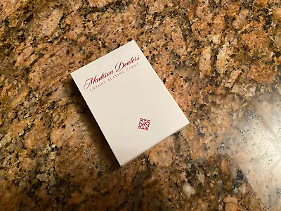 Madison Red Borderless Dealers Playing Cards Ellusionist Cardistry Magic Deck • $39.95