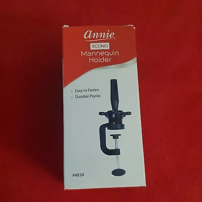 Annie Econo MANNEQUIN HOLDER PRACTICE FOAM HEA#100 WIG STAND TABLE HOLDING CLAMP • $9.99