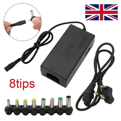 £7.39 • Buy 8Tips Universal Power Supply Adapter Charger For PC Laptop Notebook 96W