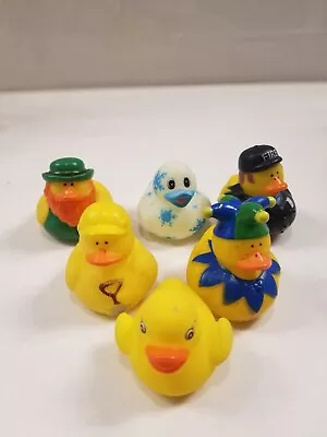 Lot Of 6 Rubber Ducks Dashboard Duckies D5 • $7.99