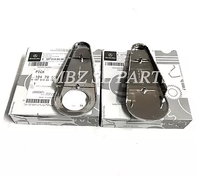 OEM Mercedes W107 R107 450SL 380SL 560SL Top Right & Left Seat Hinge Covers SLC • $79.95