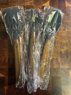 Pampered Chef SILICONE & WOOD UTENSIL SET - New Never Used • $5