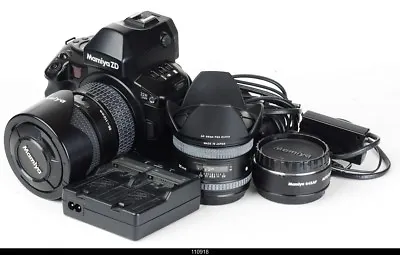 Mamiya ZD 22MP Digital SLR Camera Lens  AF 80mm F2.8 Zoom 55-110 Set Mint Box  • $4000
