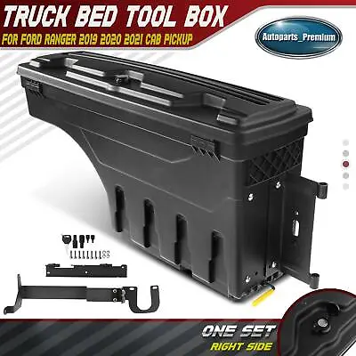 Rear Passenger Side Truck Bed Storage Box ToolBox For Ford Ranger 2019 2020 2021 • $97.99