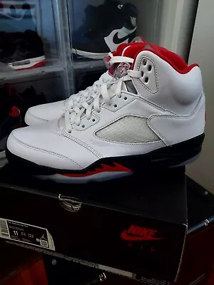 Air Jordan Retro 5 Fire Red 2020 Size 11 • $340