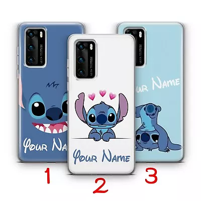 Custom Stitch 1 HUAWEI P9 P10 P20 P30 P40 LITE PRO LG G6 PHONE CASE COVER Name • £17.99