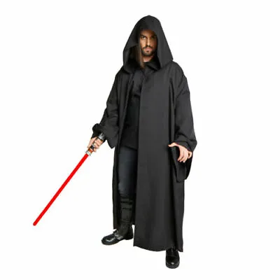$49.99 • Buy Adult Teen Mens Jedi Sith Anakin Emperor STAR WARS Lord Vader Costume Robe Cloak