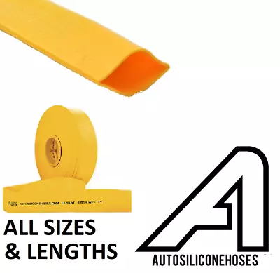 £4.55 • Buy 1m-100m Pvc Lay Flat Hose Water Discharge Delivery Pump Pipe Irrigation Layflat