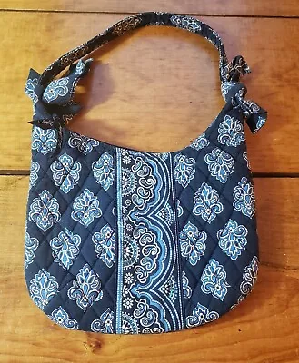 Vera Bradley Olivia Small Shoulder Hobo Handbag Calypso Blue  • $18.90