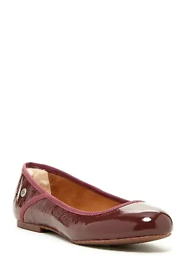 UGG Australia Women's Size 6 Brown Antora Ballet Flat Shoe • $89.99