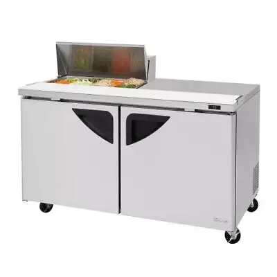 Turbo Air - TST-60SD-08S-N - 60 In 2 Door Super Deluxe Sandwich Prep Table • $4458.10