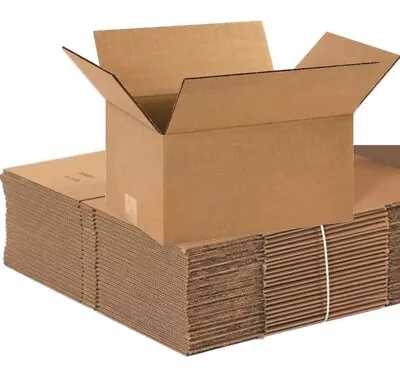 25 - 10 X 6 X 6 Shipping Boxes Packing Moving Carton Cardboard Mailing Box Case • $19.99