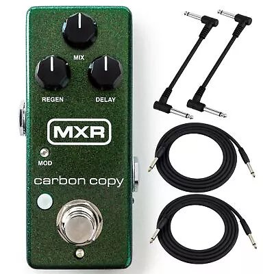 MXR M299 Carbon Copy Mini Analog Delay Effects Pedal With Cables • $169.99