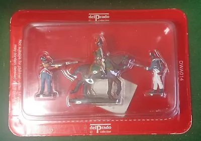 Del Prado Napoleonic Wars Relive Waterloo 25-28mm Figures DWA014 Unopened • £6