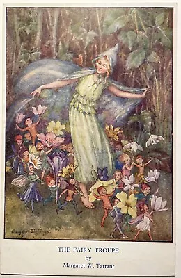 Margaret W. Tarrant Vintage Postcards. The Fairy Troupe • £8.50