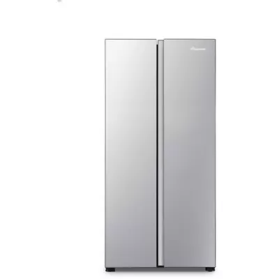 Fridgemaster MS83430ES American Fridge Freezer - Silver - Freestanding • £509