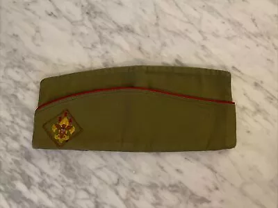 Vintage Boy Scouts Of America Hat Official Garrison Beret BSA - Medium • $18