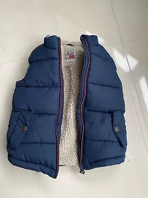 Boys Gilet Body Warmer Next 18-24 Months • £10