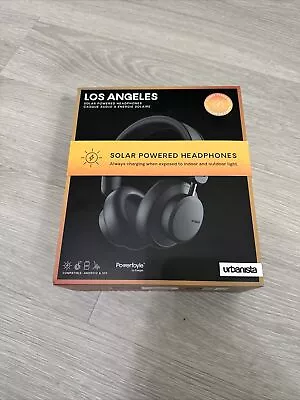 Urbanista Los Angeles Solar Powered Headphones - Midnight Black - Brand New • $100