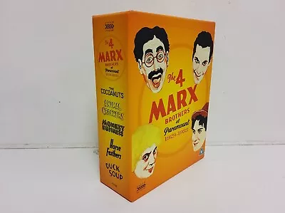 The 4 Marx Brothers At Paramount 1929-1933 (Arrow Academy Bluray) (L18) • £44.99