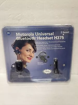 Motorola Universal Bluetooth Headset H375 + Bonus Car Charger • $35.91