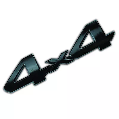 Black 4x4 Emblem/badge For Truck/suv/pickup Rear Tailgate Tail Gate Door 4wd B • $11.95