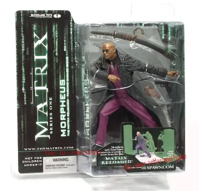 5'' Mcfarlane The Matrix Morpheus Laurence Fishburne Action Figure NEW • $129.99