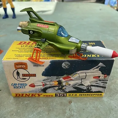 Dinky Toys No.351 (1971-80) UFO Interceptor (SHADO) Gerry Anderson  In Box • £195