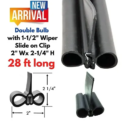 Camper Slide Out Double Bulb Seal For Jayco Travel Trailer Monaco RV Fifth Wheel • $149.99