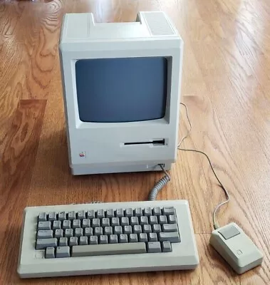 Original 1984 Apple Macintosh 512K M00001-W W/Keyboard & Mouse Working Condition • $1199.99