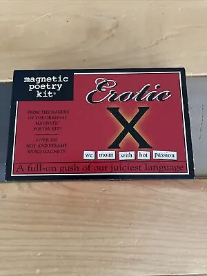 Erotic X Magnetic Poetry Kit New • $6.99