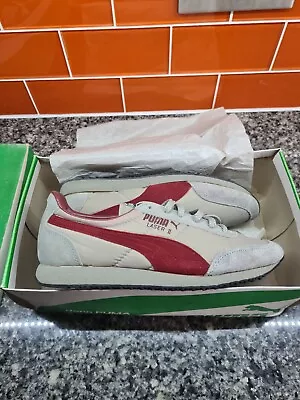  Vintage Puma Laser Il 80s Trainers Deadstock  • £60